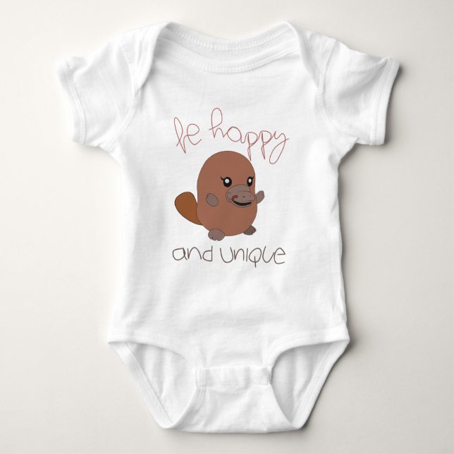 Body Joyeux T-shirt Platypus (Devant)