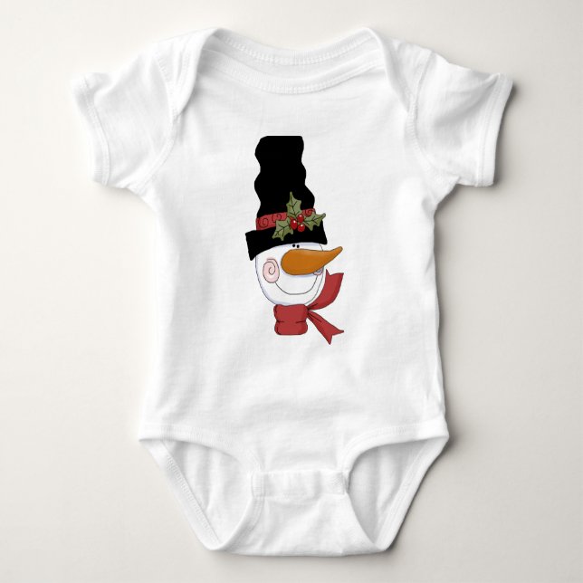 Body Joyeux tee-shirts et cadeaux Snowman (Devant)