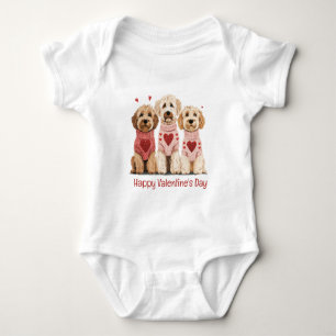 Body Joyeux Valentines Day Goldendoodle Dogs