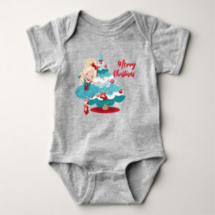 Body Joyeux vêtement bébé de Noël