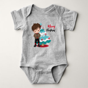 Body Joyeux vêtement bébé de Noël