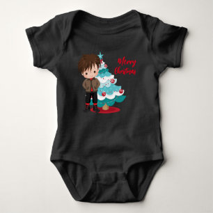 Body Joyeux vêtement bébé de Noël