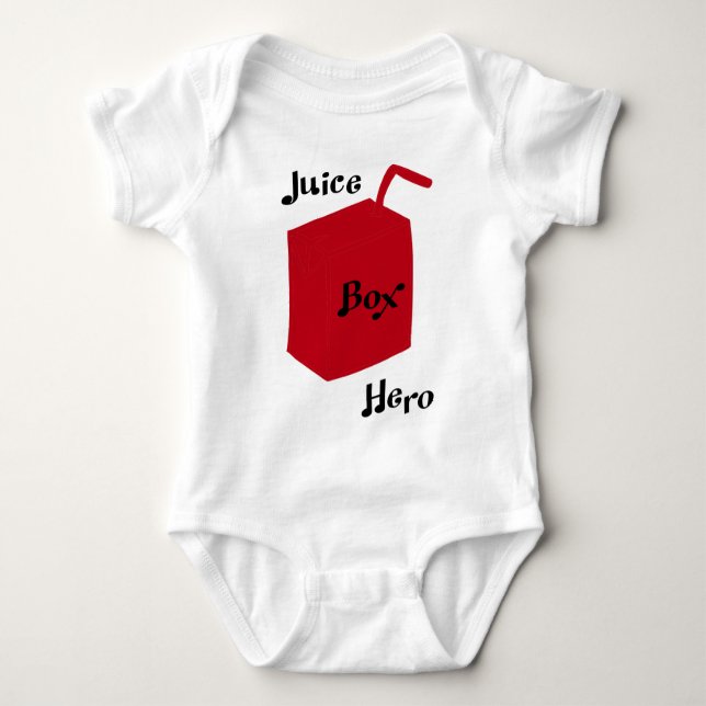 Body Juice Box Hero Kids Shirt par U.S. Custom Ink (Devant)
