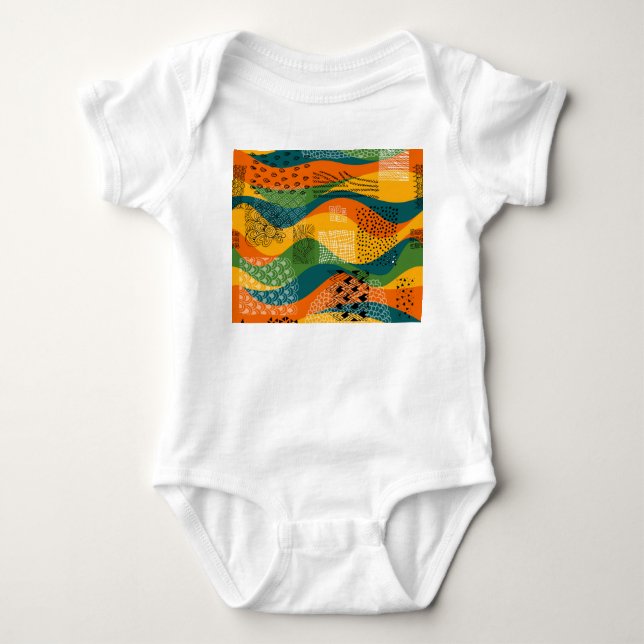 Body Jumelage de mode : l'art Abstrait (Devant)