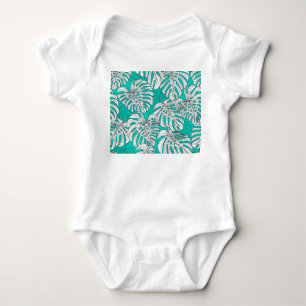 Body Jungle Feuille Tropical Floral sans fil