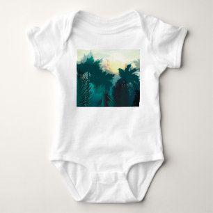 Body Jungle tropicale : Paysage matinal Vintage.