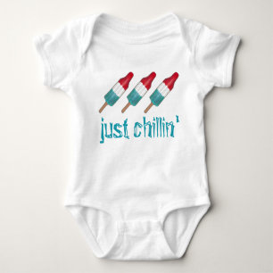 Body Juste Chillin' Rocket Pops Popsicle Patriotic USA
