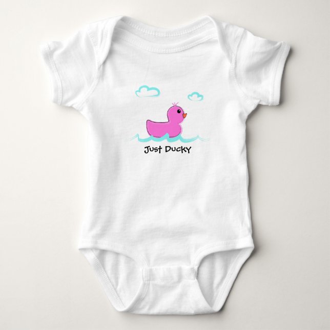 Body Juste combinaison en caoutchouc rose mignonne de (Devant)