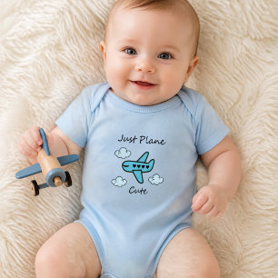 Body Juste un avion mignon bleu Avion et nuages Aviatio