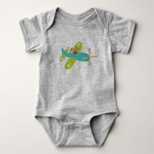 Body Juste un chien dans un avion Unisex Jumper