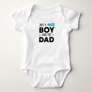 Body Juste un garçon et son papa, Cadeau pour l'anniver