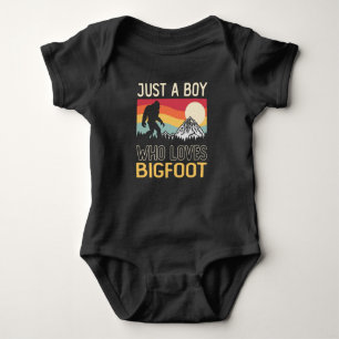 Body Juste Un Garçon Qui Aime Bigfoot Sasquatch