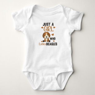 Body Juste une fille qui aime Beagle Kawaii Beagle de c