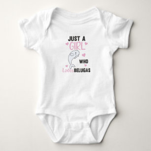 Body Juste une fille qui aime Beluga baleines Sweet Wha