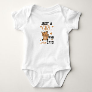 Body Juste une fille qui aime les chats mignons animaux