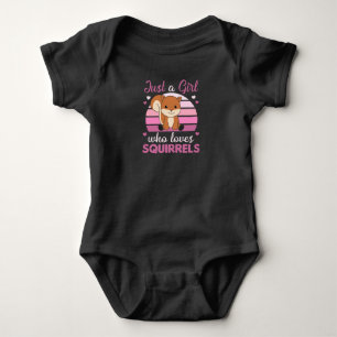 Body Juste une fille qui aime les écureuils doux Écureu