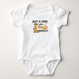 Body Juste une fille qui aime les meerkats - Zoo Animau