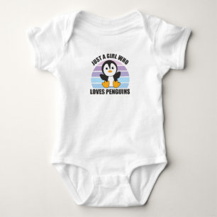 Body Juste une fille qui aime les pingouins - mignon pi