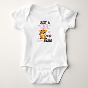 Body Juste une fille qui aime les tigres doux animaux t