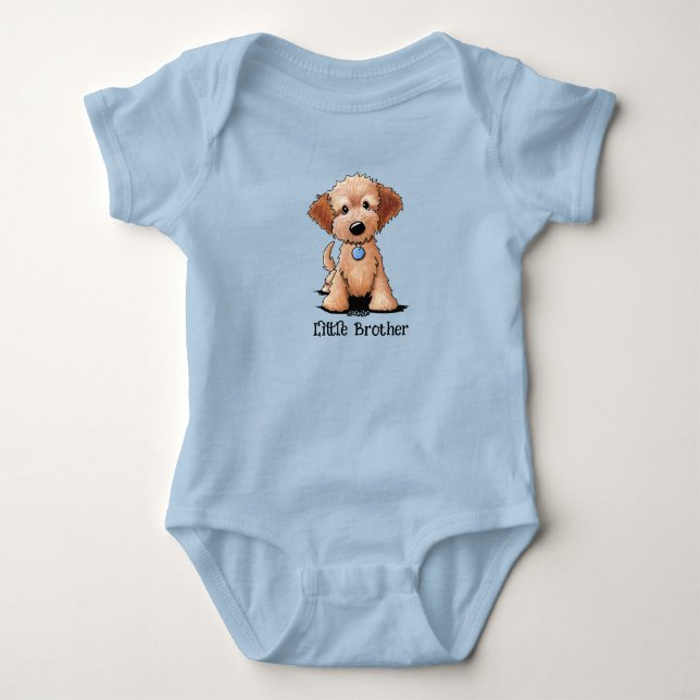 Body KiniArt Mini Goldendoodle Bodysuit bébé (Devant)