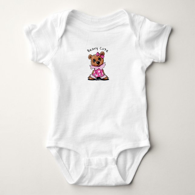 Body KiniArt Ourson Fille (Devant)