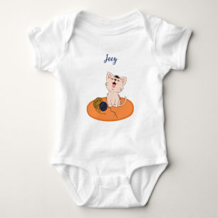 Body Kitten avec balle en laine