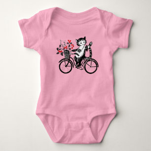 Body Kitty vintage À Vélo