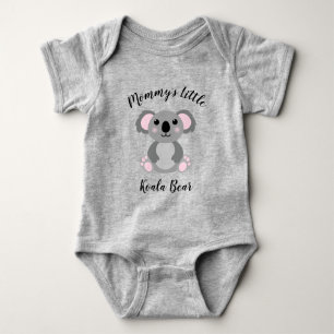 Body Koala Bear Baby shower vert genre neutre