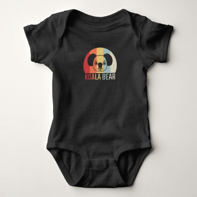 Body Koala Bear Retro (Devant)