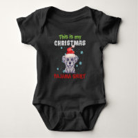 Koala Bear This Is My Christmas Pajama Shirt