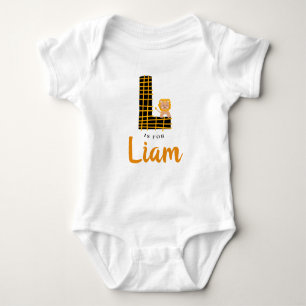 Body L est pour Liam (ou votre nom CUSTOM L) Lion Jungl