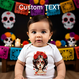 Body La Calavera Catarina💀 en Fleurs Rouges