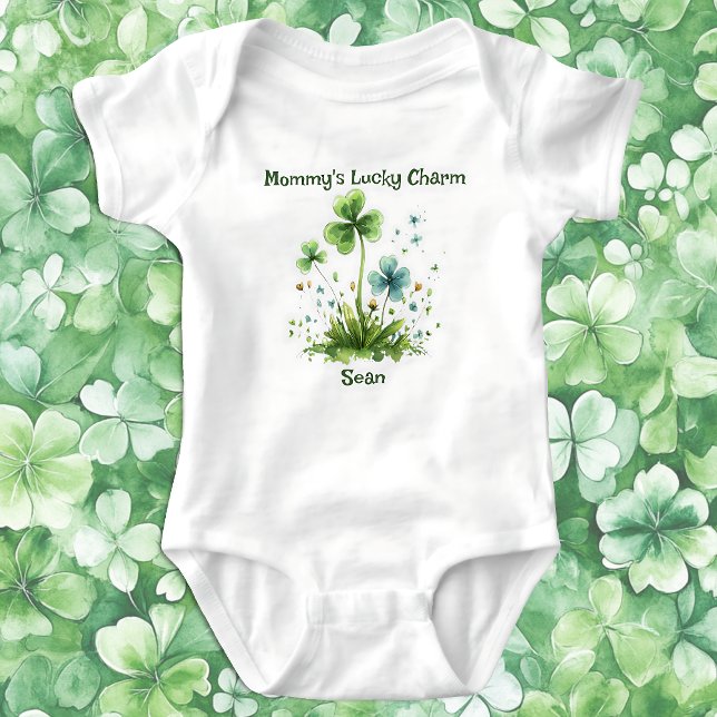 Body La Chance de Maman Trèfle Saint-Patrick (Créateur téléchargé)