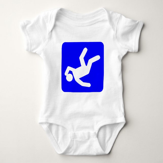 Body La Chute de l'Homme - Bleu (Devant)