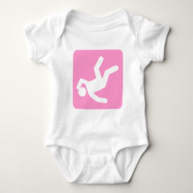 Body La chute de l'homme - rose (Devant)
