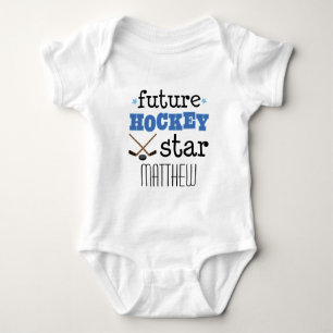 Body La future étoile d'hockey personnalisée badine le