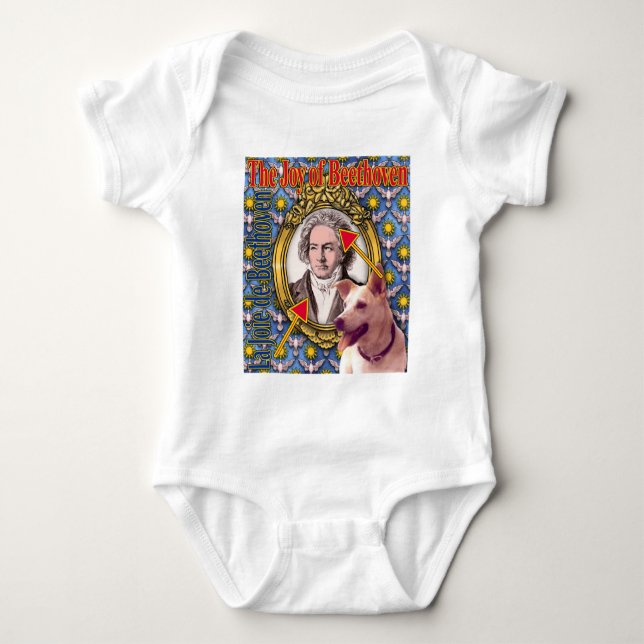 Body La Joie du Bodysuit Beethoven Baby (Devant)