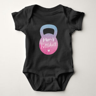 Body La kettlebell de maman, kettlebell dégradé rose et