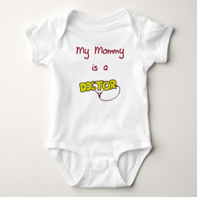 Body La maman est un docteur Baby T-Shirt (Devant)