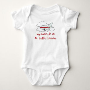 Body La maman est un T-shirt de bébé de contrôleur d