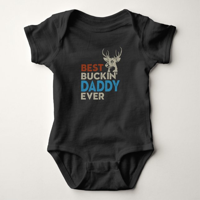 Body La meilleure chemise de PAPA de Buckin, conception (Devant)