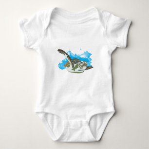 Body La natation des tortues de mer