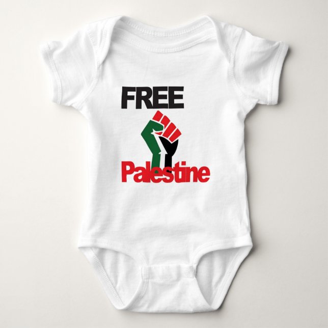 Body La Palestine libre - فلسطينعلم - drapeau (Devant)