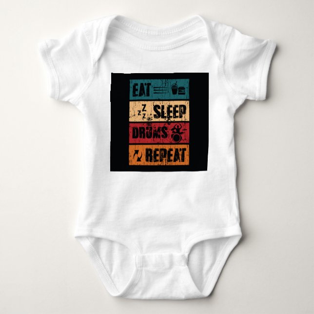 Body La passion du tambour : illustration de design de  (Devant)