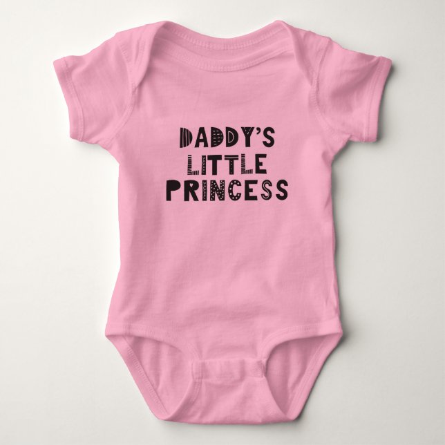 BODY LA PETITE PRINCESSE DE PAPA | ROSE | CITATION INGE (Devant)
