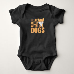 Body La vie avec des Corgi est meilleure avec des chien