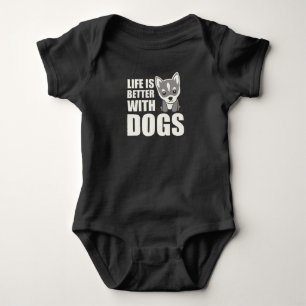 Body La Vie Est Meilleure Avec Les Chiens Sweet Husky C