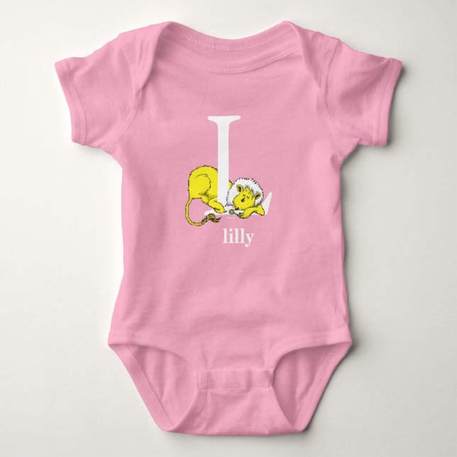 Body L'ABC de Dr Seuss : Lettre L - Blanc | Ajoutez vot (Devant)