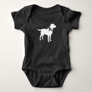 Body Labrador Dog Baby shower Pink Girl Lab