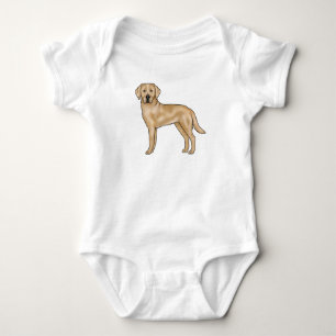 Body Labrador Retriever jaune dessin animé Lab Dog Pup
